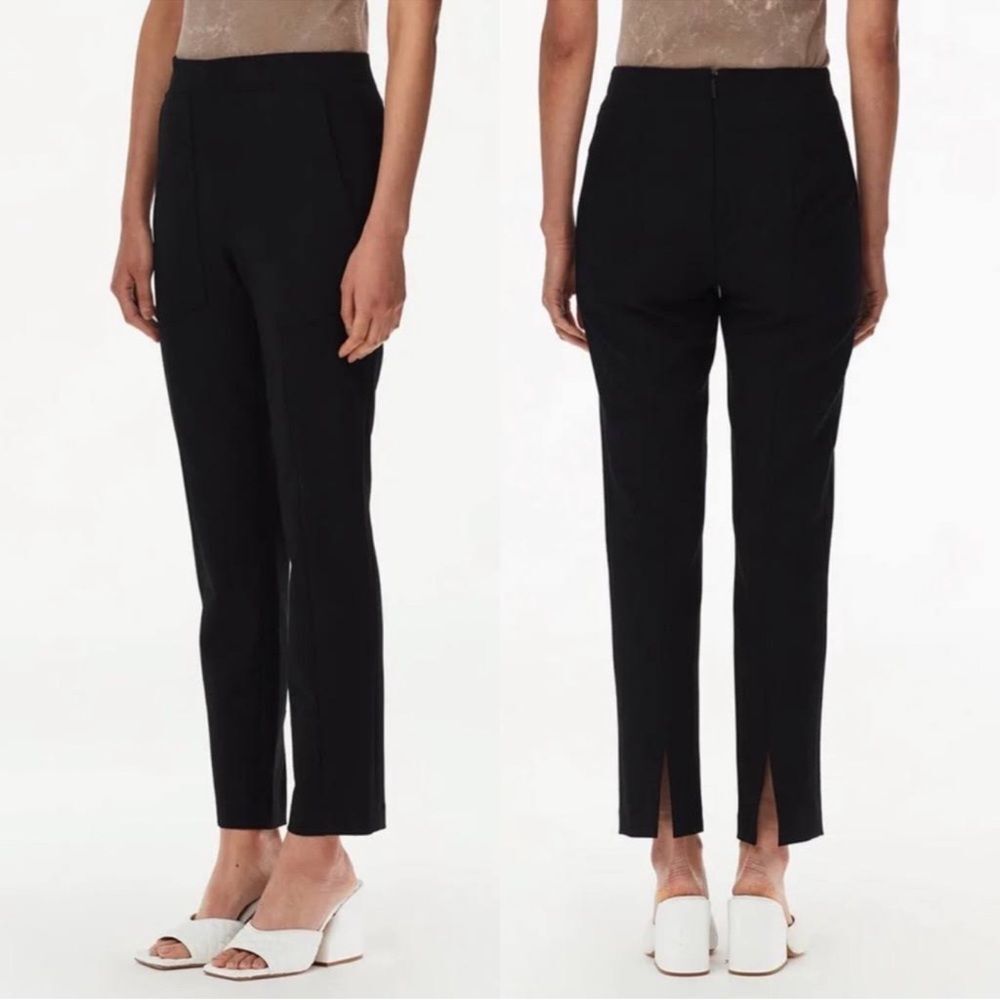 Tibi Black Ankle Pants - Picture 2 of 8
